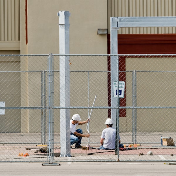 how long can i lease the temporary fence for my construction site or event in Bethlehem